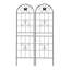 2 Pack Metal Garden Trellis Rustproof Trellis For Climbing Plants