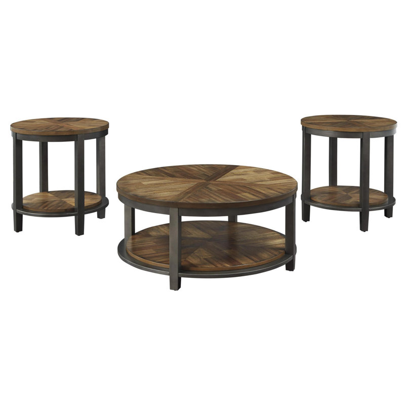 Williston Forge Richville 3-Piece Coffee Table Set