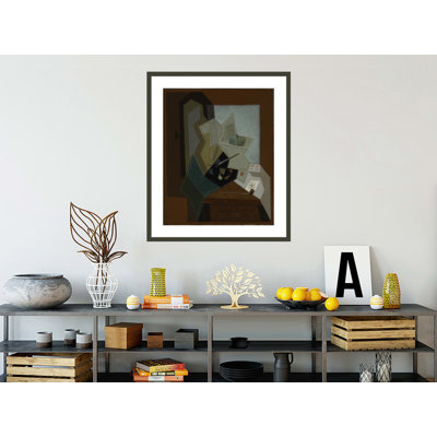 The Painter's Window by Juan Gris -Framed Giclee Print