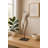 26" Torso Sculpture - Contemporary Abstract Decorative Home Art Display on Stand - Gray Polyresin Decor Statue for Home or Office