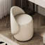 Coiffeuse avec miroir lumineux, 5 tiroirs, 1 chaise