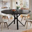 Extendable Metal Base Dining Table-554540552