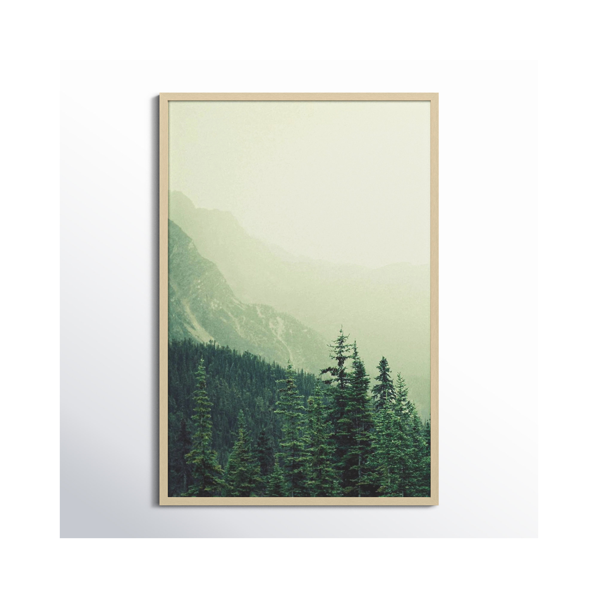 Rocky Mountain by Lynann Colligan, Brown, 41" H x 28" W x 1" D