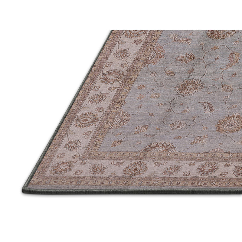 Tapis oriental brun clair / gris Aramazt, Tapis de couloir 2 pi x 5 pi