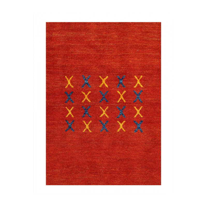 Hidemitsu One-of-a-Kind Rectangle 3'11'' X 5'4'' Hand Knotted Area Rug