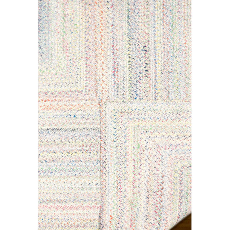 Tapis unique 8 pi x 10 pi bleu / multicolore 8 pi x 10 pi
