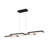 4-light Rectangle Loop Dimmable Led Pendant