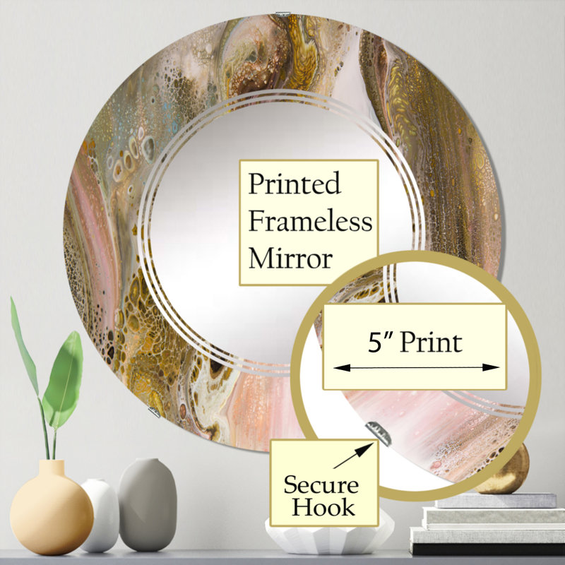 Miroir de salle de bain sans cadre, 24 po x 24 po