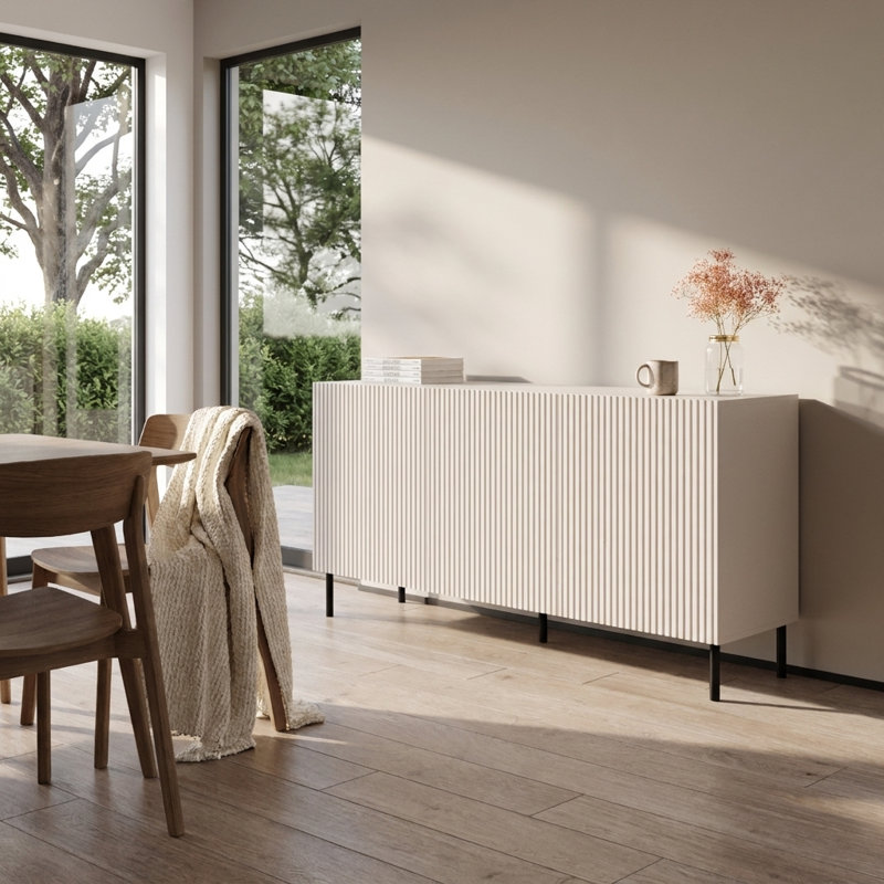 Blenda 60.2" Sideboard with Matte Finish