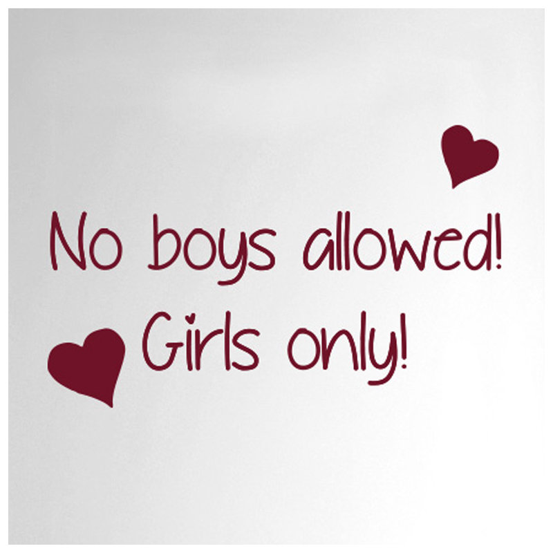 Wall Decal, Burgundy