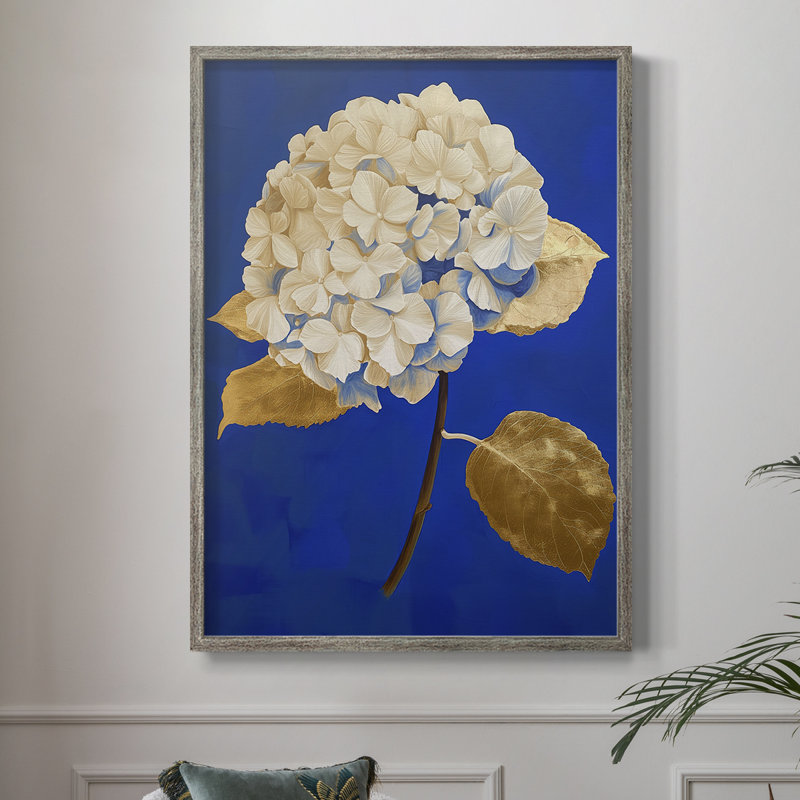 Impression encadrée FLORAL Series XC - bois massif, 11" H x 9" W