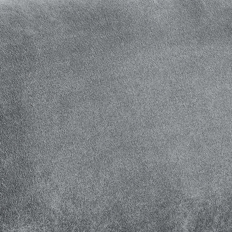 Canapé modulaire en L avec repose-pieds surdimensionné et canapé 4 places pour le salon, Gris