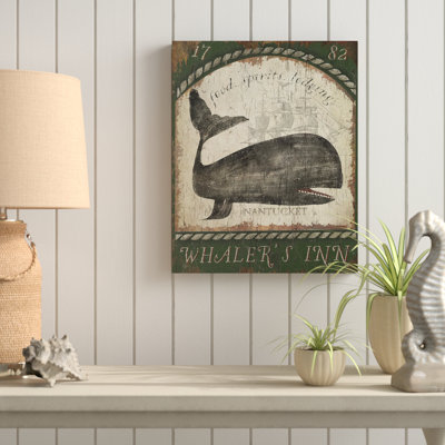 " Vintage Nantucket Whaler " by Beth Albert