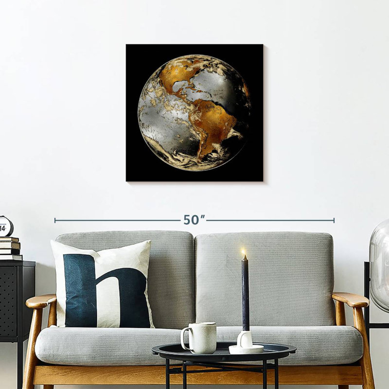 Oberle World Turning II, 24" H x 24" W