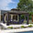 PURPLE LEAF Hardtop Gazebo Canopy with Curtains and Netting for Patio Deck Backyard Heavy Duty Sunshade UV Protection Metal Outdoor Permanent Pavilion-101808385