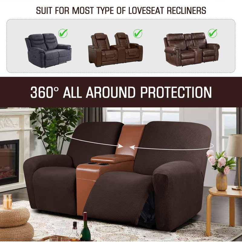 For Reclining Loveseat Loveseat Recliner Cover With Center Console