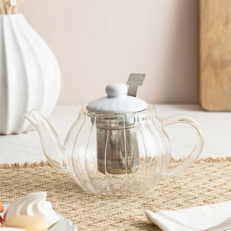 Glass Teapot 2 Cup
