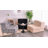 2-Piece Modern Armless Channel-Tufted Accent Chairs In Faux Fur Upholstery-1068138770