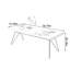 Bureau rectangulaire moderne et multifonctionnel-1953909214