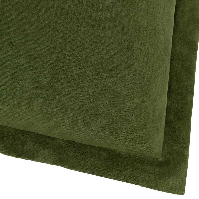 Alfanette Rectangular Throw Pillow Cover, Green