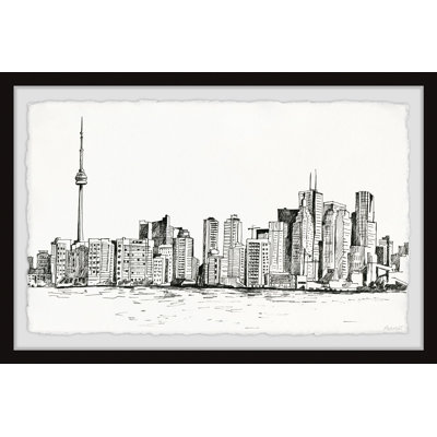 Towering CN Tower - Single Picture Frame Painting