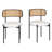 Faux Leather Upholstered Side Chair-334836582
