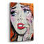«Retro Pop Tears» par Loui Jover, art mural en verre acrylique-1389767564
