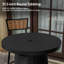 Table de foyer d'extérieur en rotin au propane H 37 po x l 31,5 po-132420180