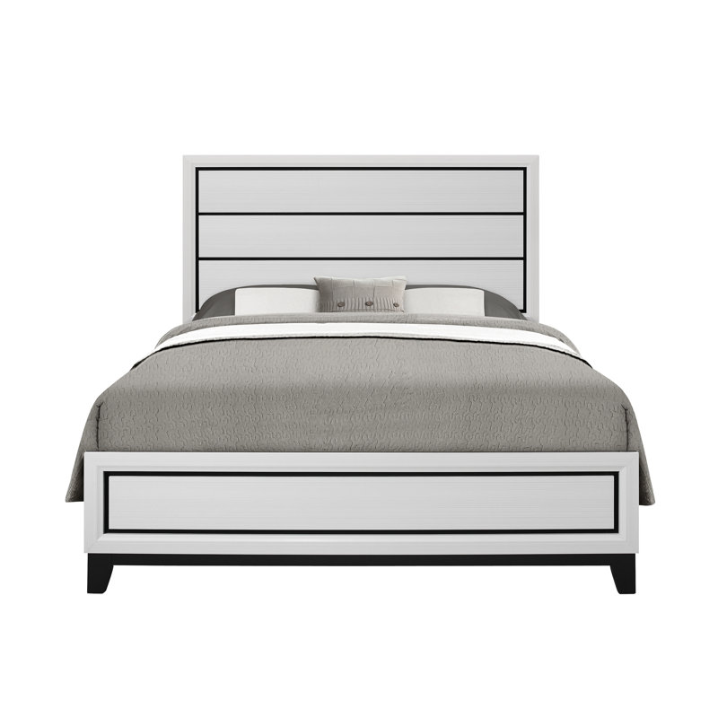MIRAGE WHITE QUEEN BED