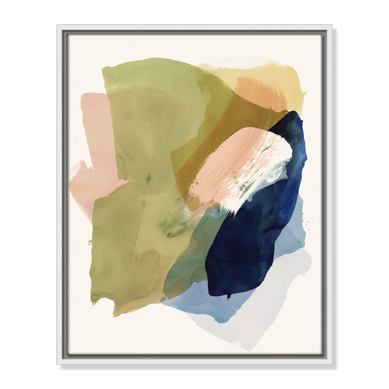 Brush and Whisper II Print by , 21.5" H x 17.5" W, White Floater