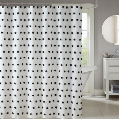 Rideau de douche à pois Sophie