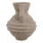 Rustic Textured Paper Mache Clay Vase With Handles For Home Decor - Modern Tall Flower Vase For Entryway Table Accent, Living Room Decor, Or Office Spaces - 15", Tan-1689598989