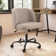 Meila Armless Desk Chair For Home Office, Adjustable Seating Solution With Wheels And Swivel Base