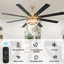 Ventilateur de plafond 72 po Terriek Modern-643553646