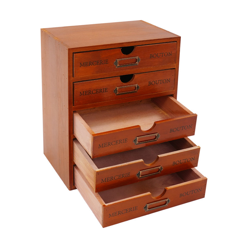 Solid Wood Desk Organizer