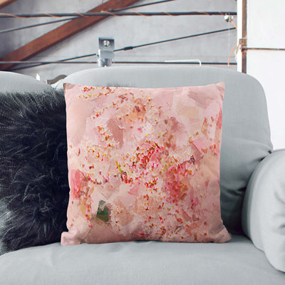 Abstract Square Throw Cushion