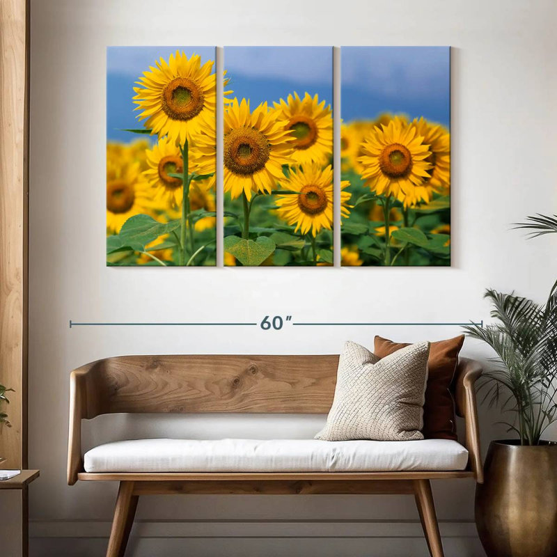 Harnek Honshu tournesols, H 32 po x l 50 po