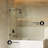 Voltaire 24 X 58 Frameless Pivot 3/8 In. (10Mm) Ultra Clear Tempered Glass Tub Door With Hardware-109660367