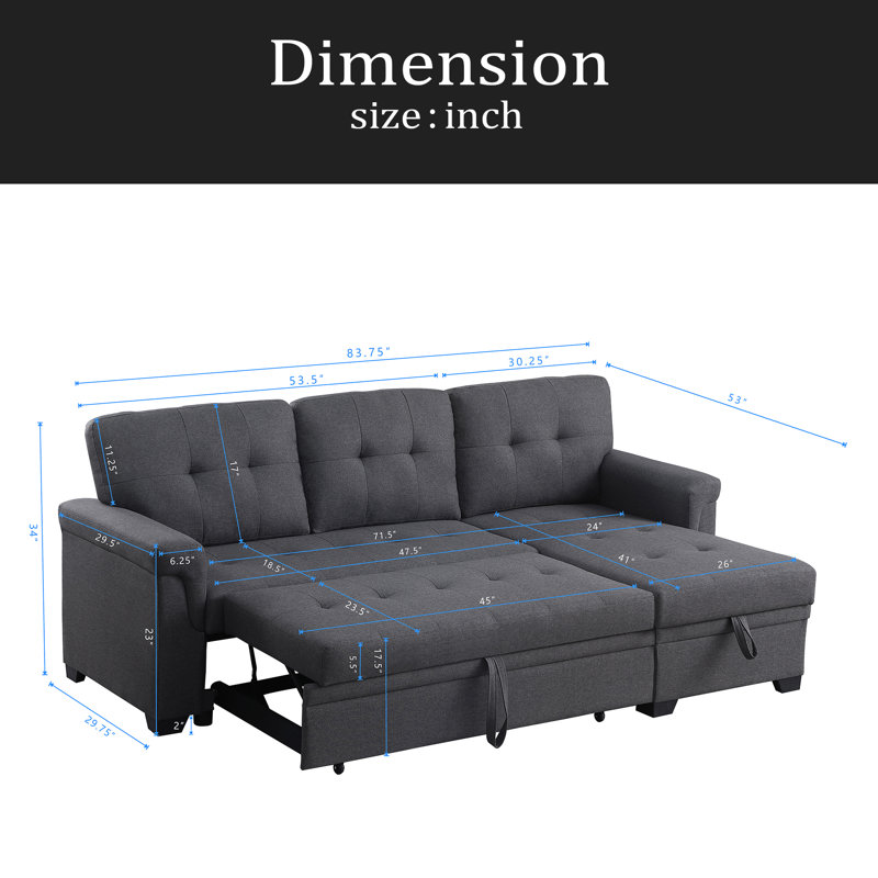 Modern Nest L - Shaped Lounger
