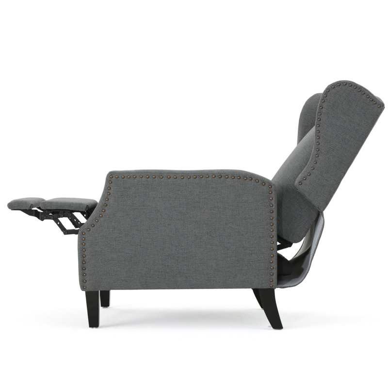 Fauteuil inclinable manuel Yedda, Gris anthracite