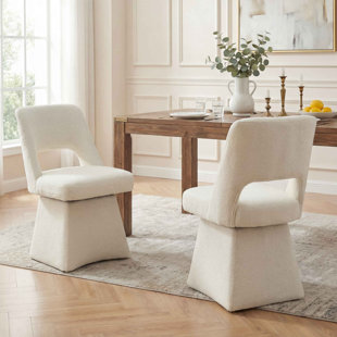 Upholstered Swivel Dining Chair