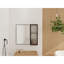 Armoires à pharmacie avec rangement, armoire murale moderne en bois compacte pour salle de bain