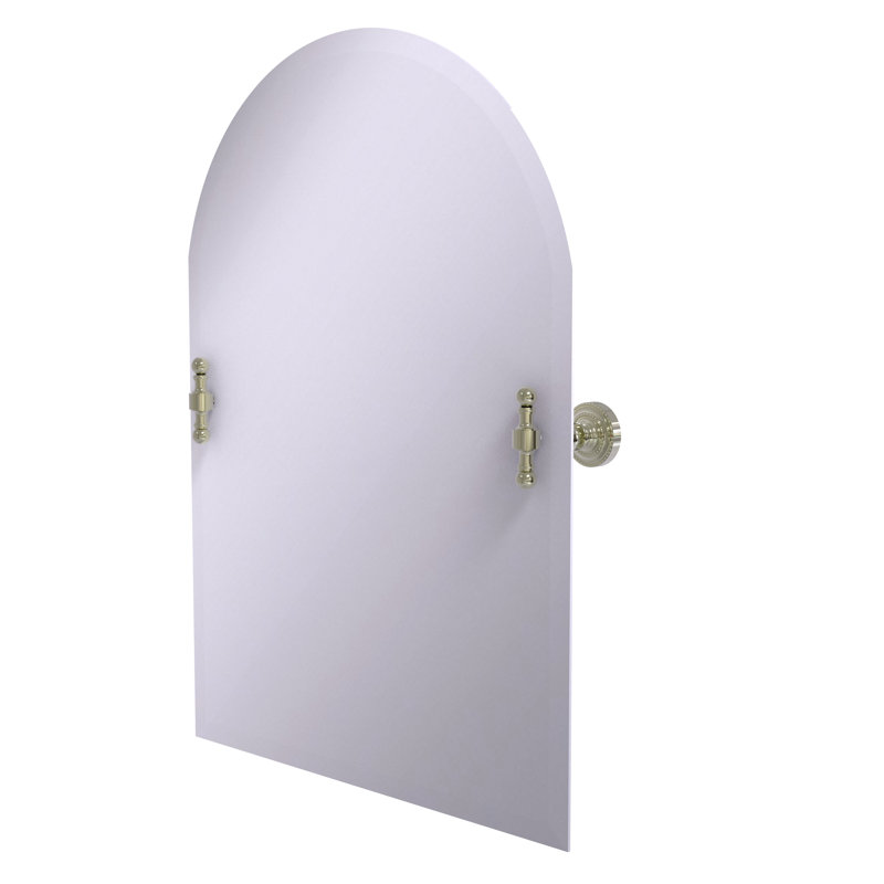 Miroir d’appoint Marchmont, Nickel poli
