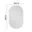 Miroir octogonal biseauté sans cadre Pearlette-924153063