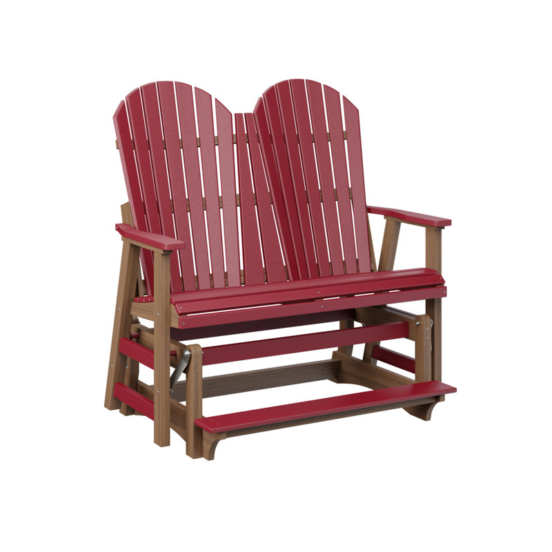 Double comptoir berlinois berlinois berlinois berlinois, Scarlet Red Top/Antique Mahogany Base