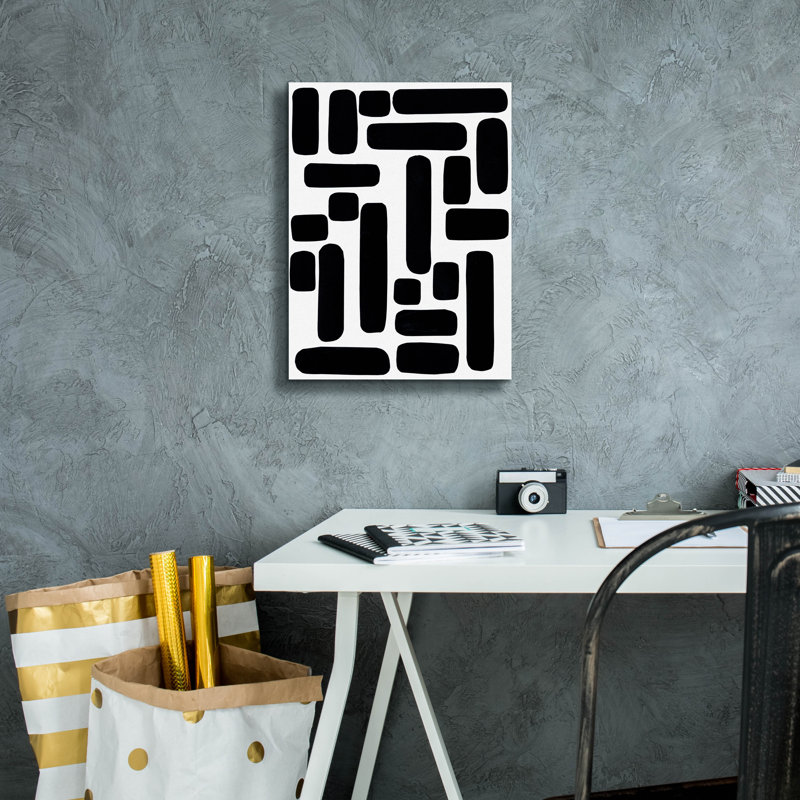 «Shuffle IV» par Regina Moore, H 16 po x l 12 po x P 0,75 po