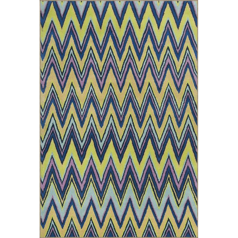 Tapis tissé avec croix et motifs, Rectangle 2 pi 4 po x 4 pi