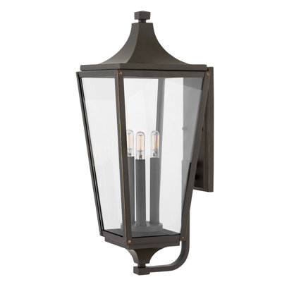 Jaymes 3-Light Outdoor Wall Lantern
