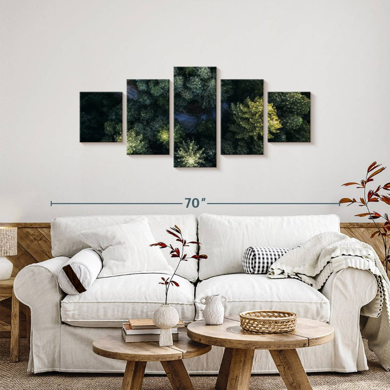Forest Route, 24" H x 55" W