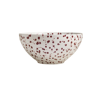 Splatter Serving Bowl